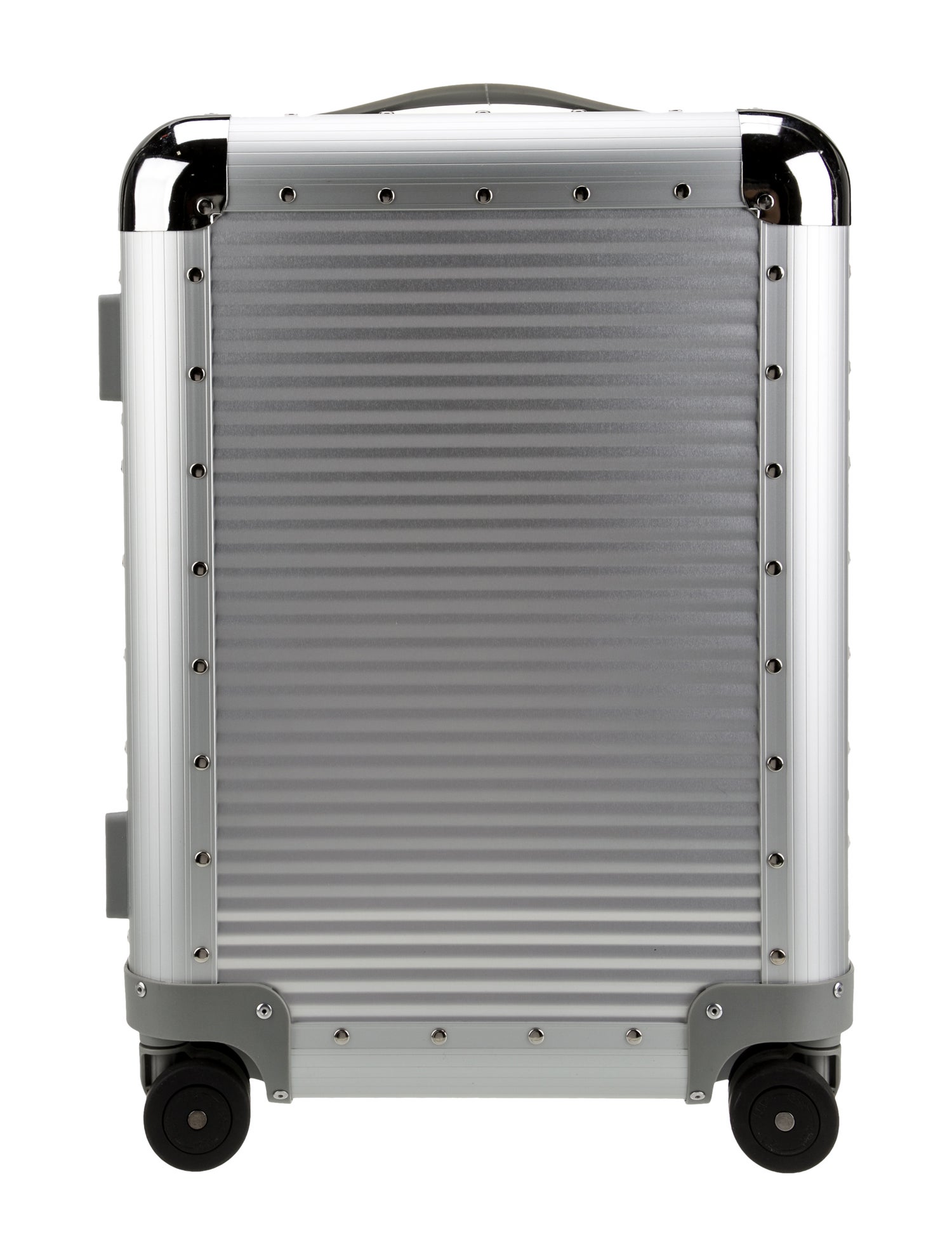 Fabbrica Pelletterie Milano Metal Suitcase