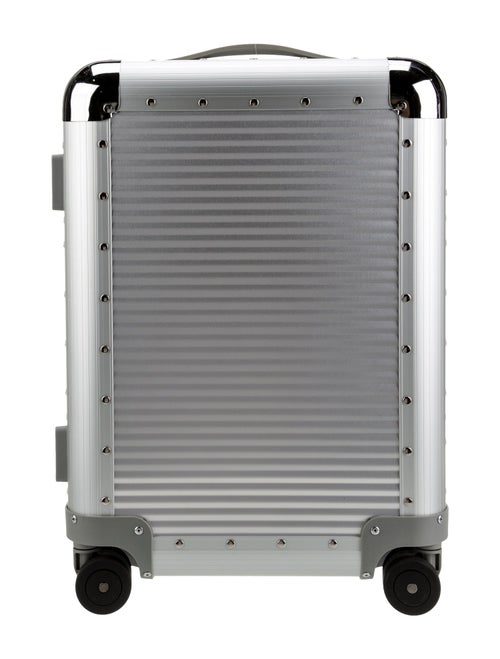 Fabbrica Pelletterie Milano Metal Suitcase