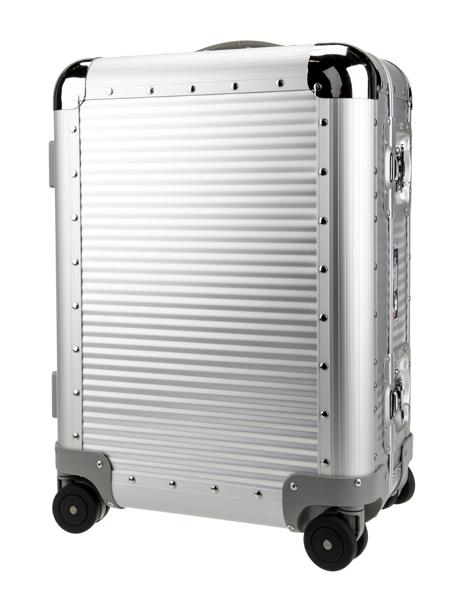 Fabbrica Pelletterie Milano Metal Suitcase