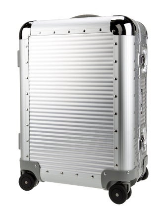 Fabbrica Pelletterie Milano Metal Suitcase