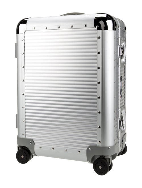 Fabbrica Pelletterie Milano Metal Suitcase