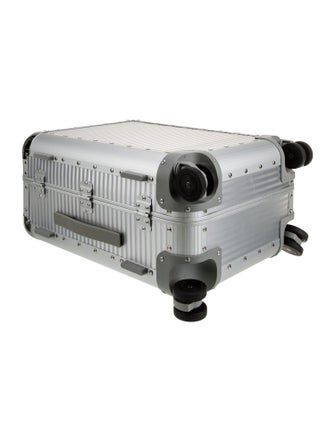 Fabbrica Pelletterie Milano Metal Suitcase