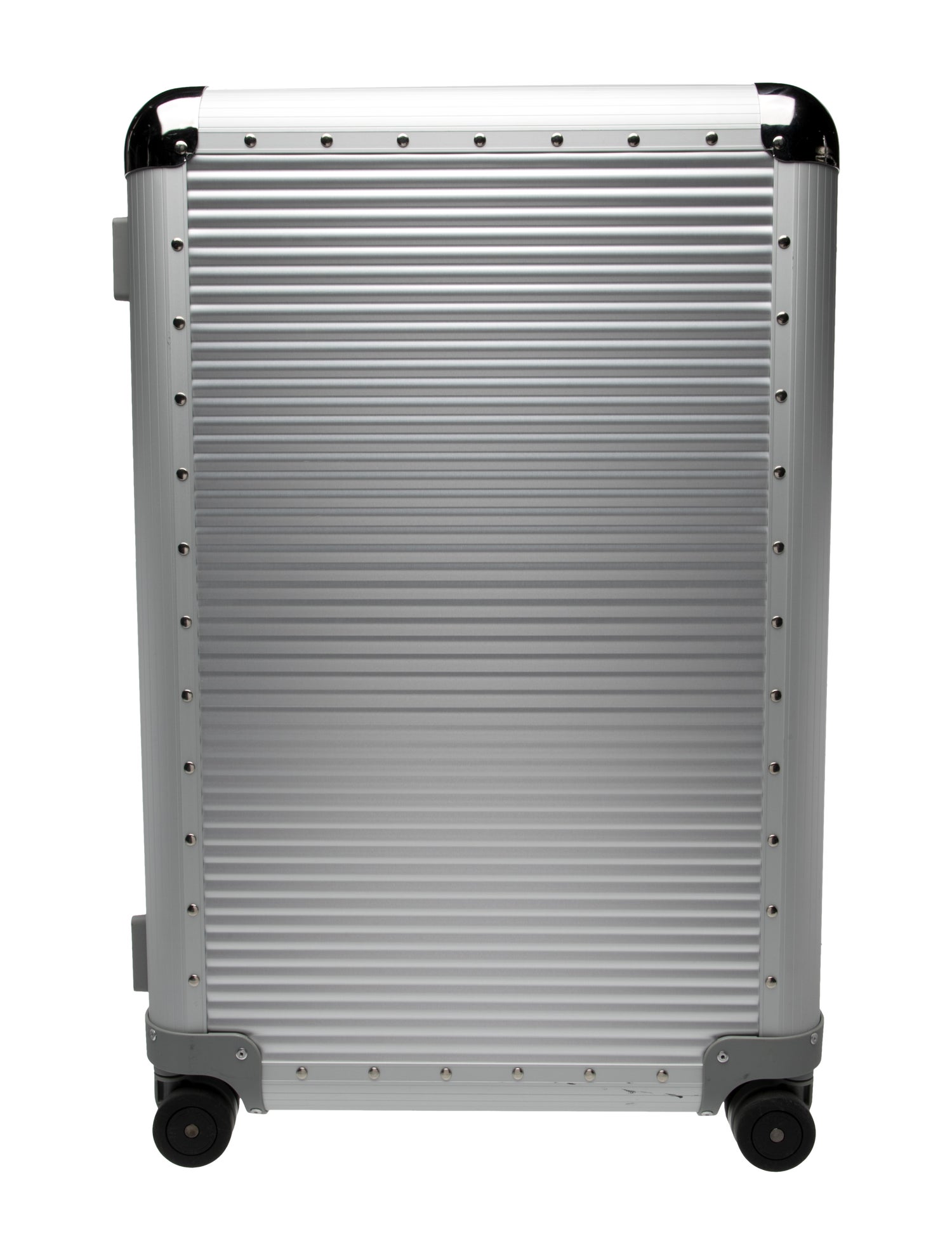 Fabbrica Pelletterie Milano Aluminum Suitcase