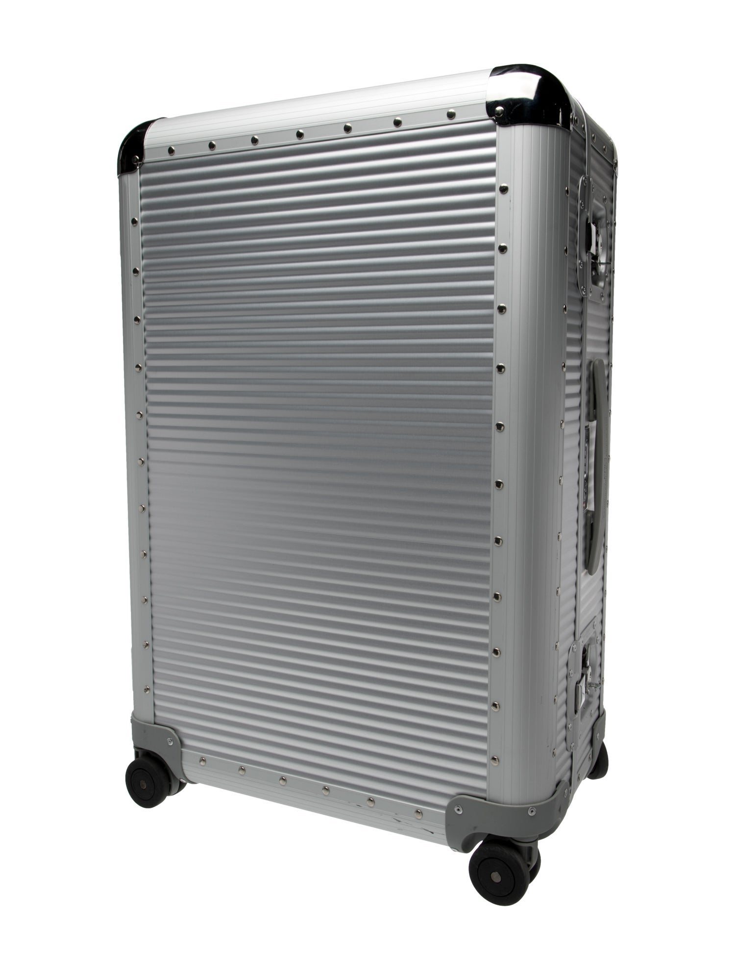 Fabbrica Pelletterie Milano Aluminum Suitcase