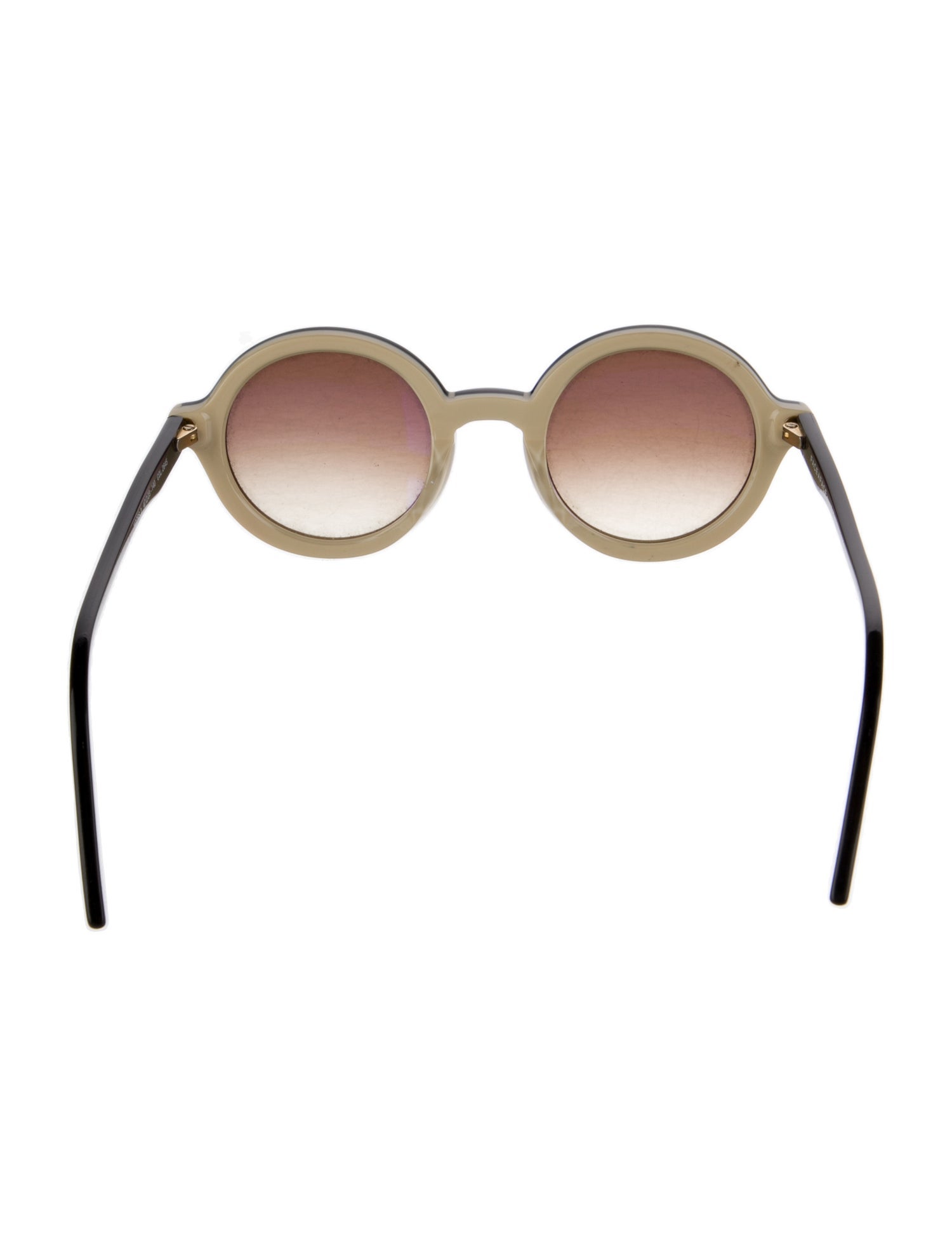 Face à Face Round Gradient Sunglasses