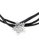 Fallon Crystal & Leather Mini Monarch Choker Necklace