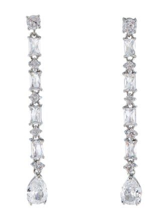 Fallon Baguette Drop Earrings