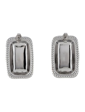 Fallon Pavé Swatch Button Earrings