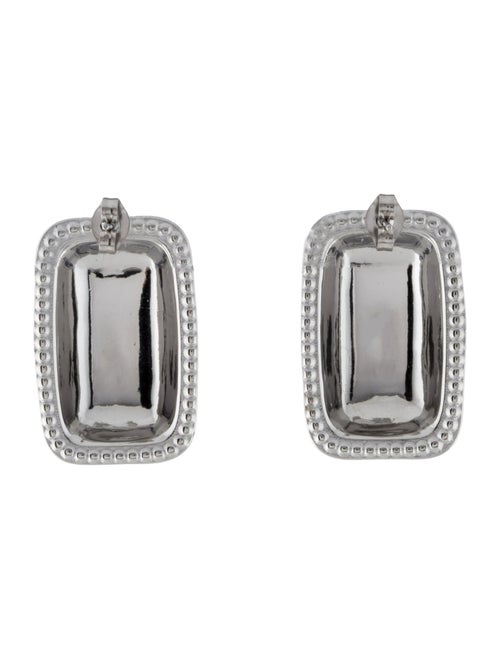 Fallon Pavé Swatch Button Earrings