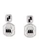 Fallon Cubic Zirconia Deco Drop Earrings
