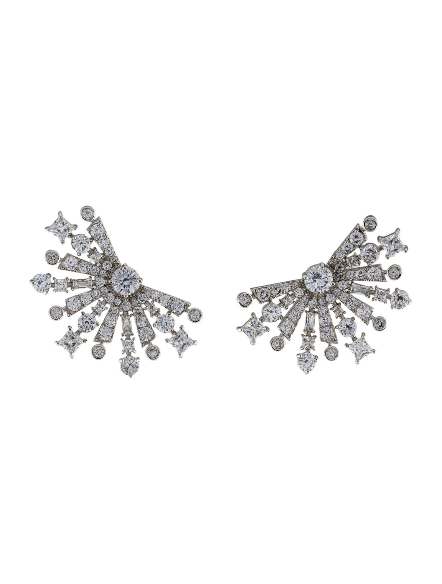 Fallon Cubic Zirconia Candied Lemon Wedge Earrings