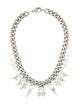 Fallon Crystal 'Classique' Chain Station Necklace