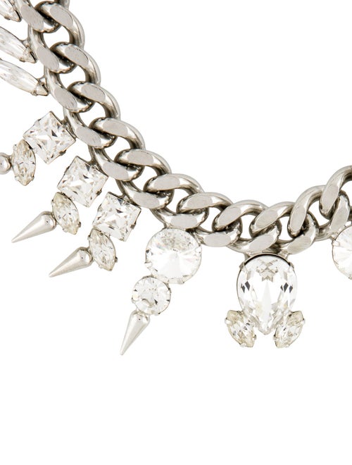 Fallon Crystal 'Classique' Chain Station Necklace