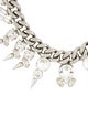 Fallon Crystal 'Classique' Chain Station Necklace