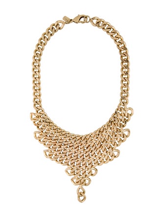 Fallon Veruca Layered Chain Bib Necklace
