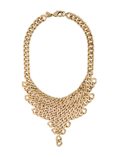 Fallon Veruca Layered Chain Bib Necklace