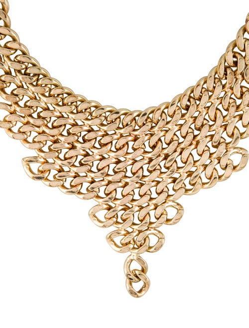 Fallon Veruca Layered Chain Bib Necklace