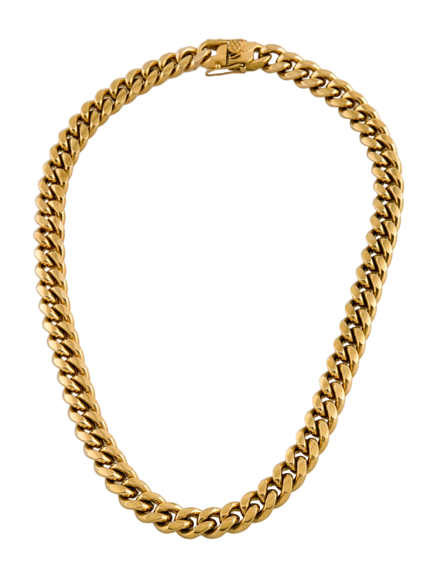 Fallon Curb Chain Link Necklace
