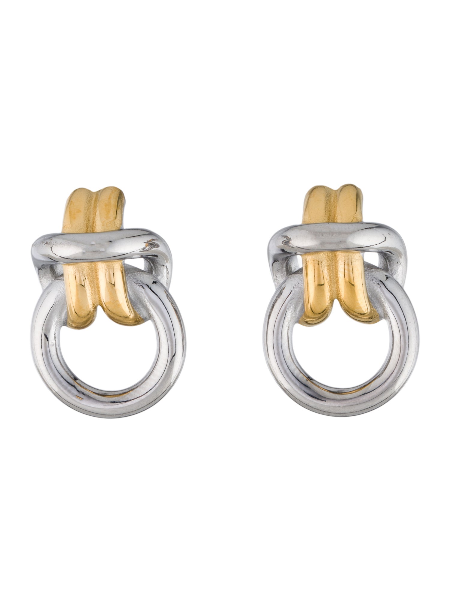 Fallon Interlocking Drop Earrings