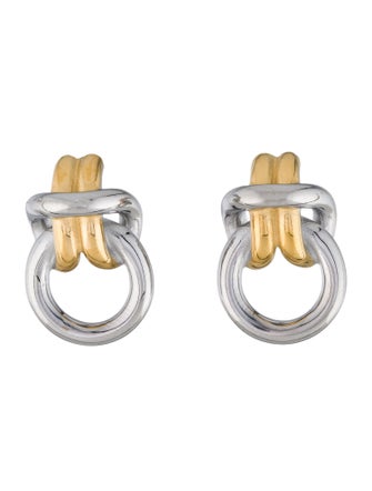 Fallon Interlocking Drop Earrings