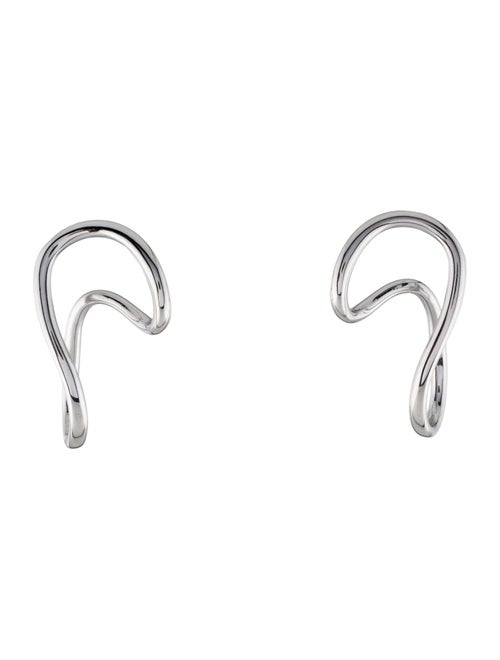 Fallon Sculptural Twist Infinity Drop Earrings