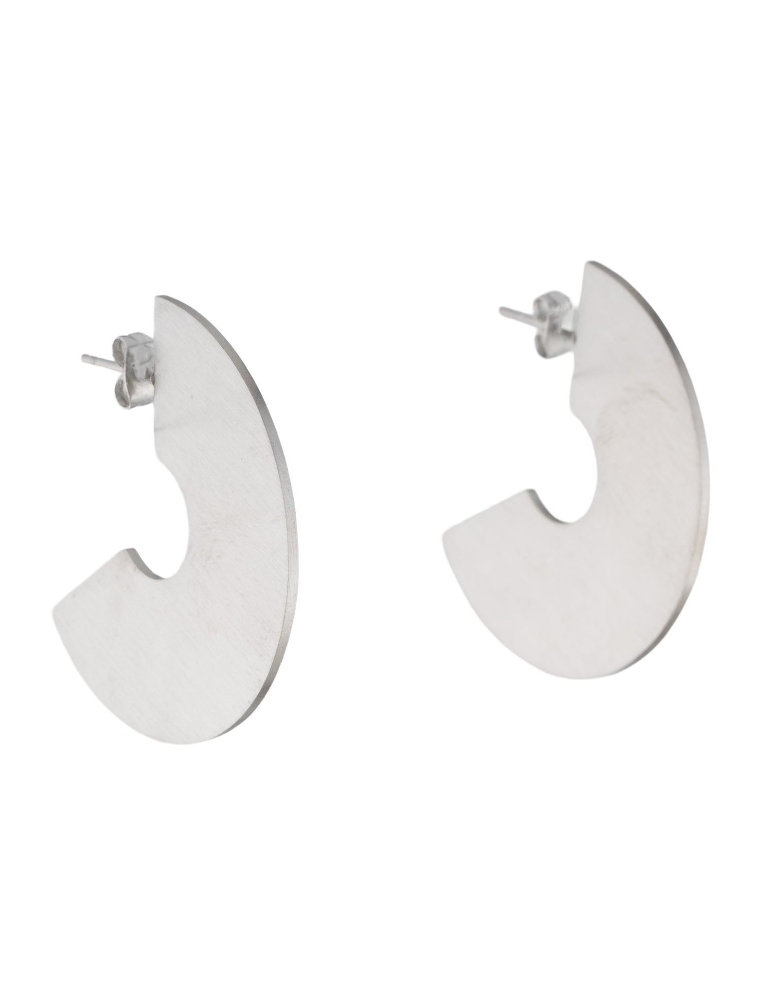 Fallon Flat Hoop Earrings