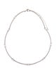 Fallon Baguette Bar Collar Necklace