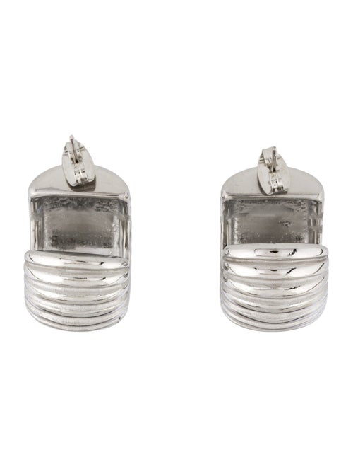 Fallon Gigi Ribbed Hoop Earrings