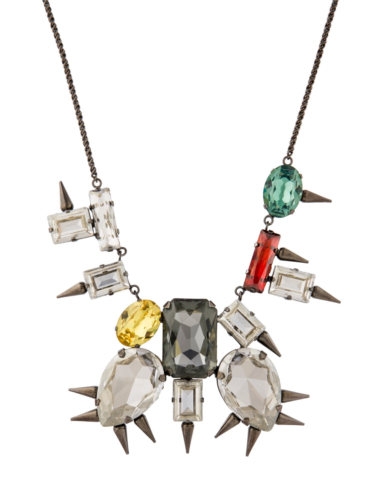 Fallon Crystal Collar Necklace