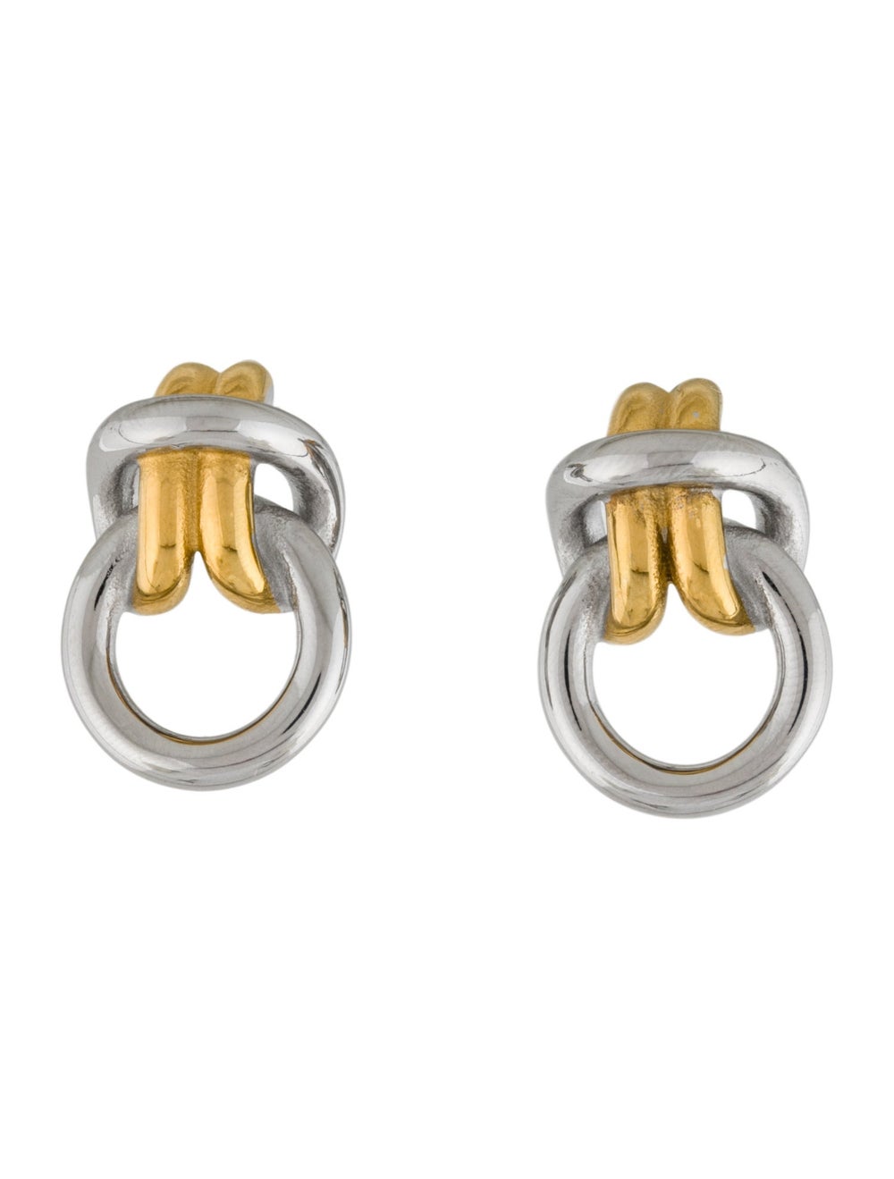 Fallon Interlocking Drop Earrings - image 1