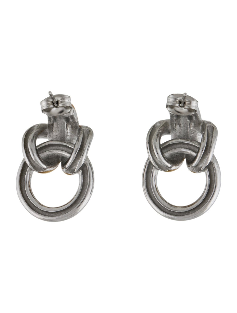 Fallon Interlocking Drop Earrings - image 3
