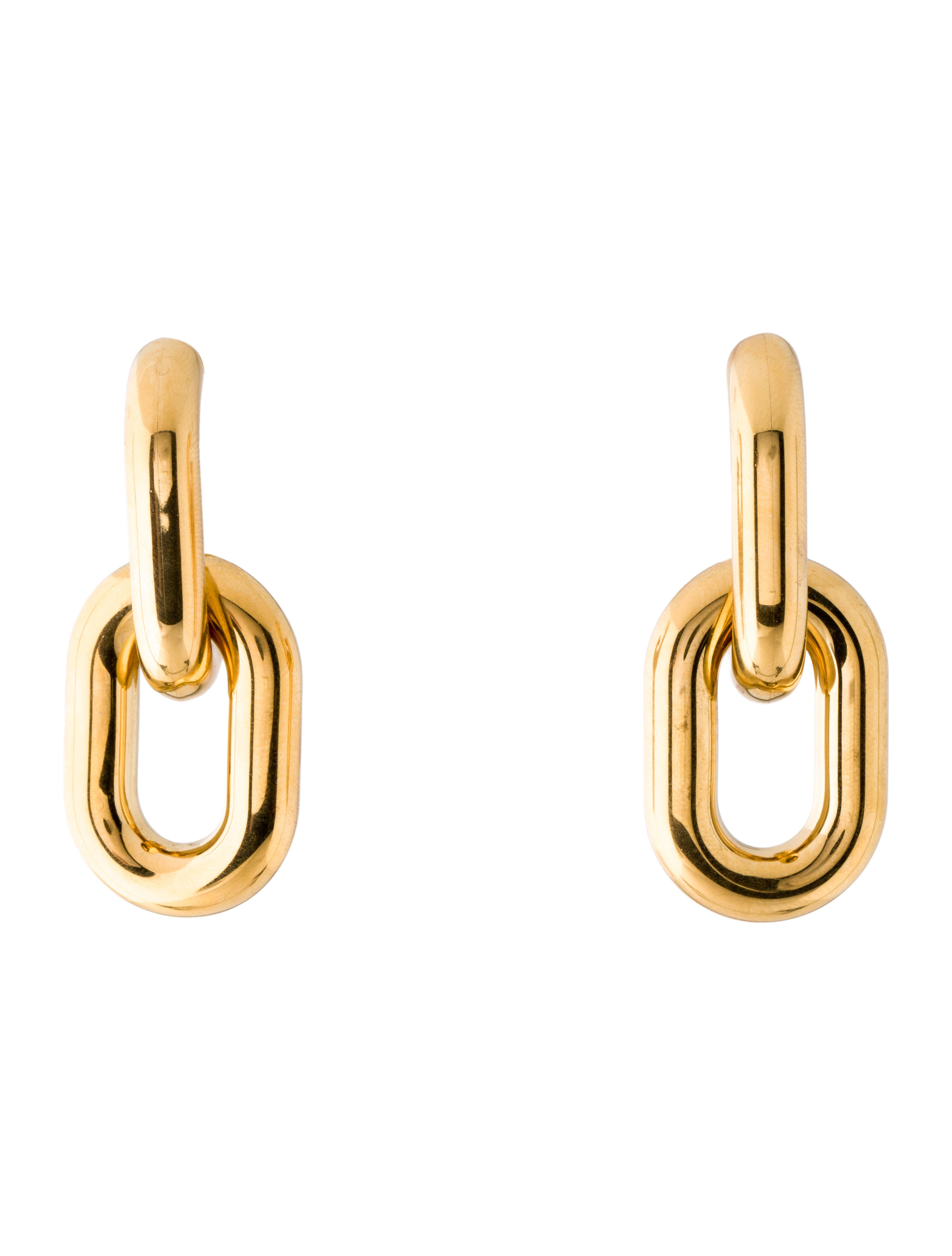 Fallon Drop Hoop Earrings