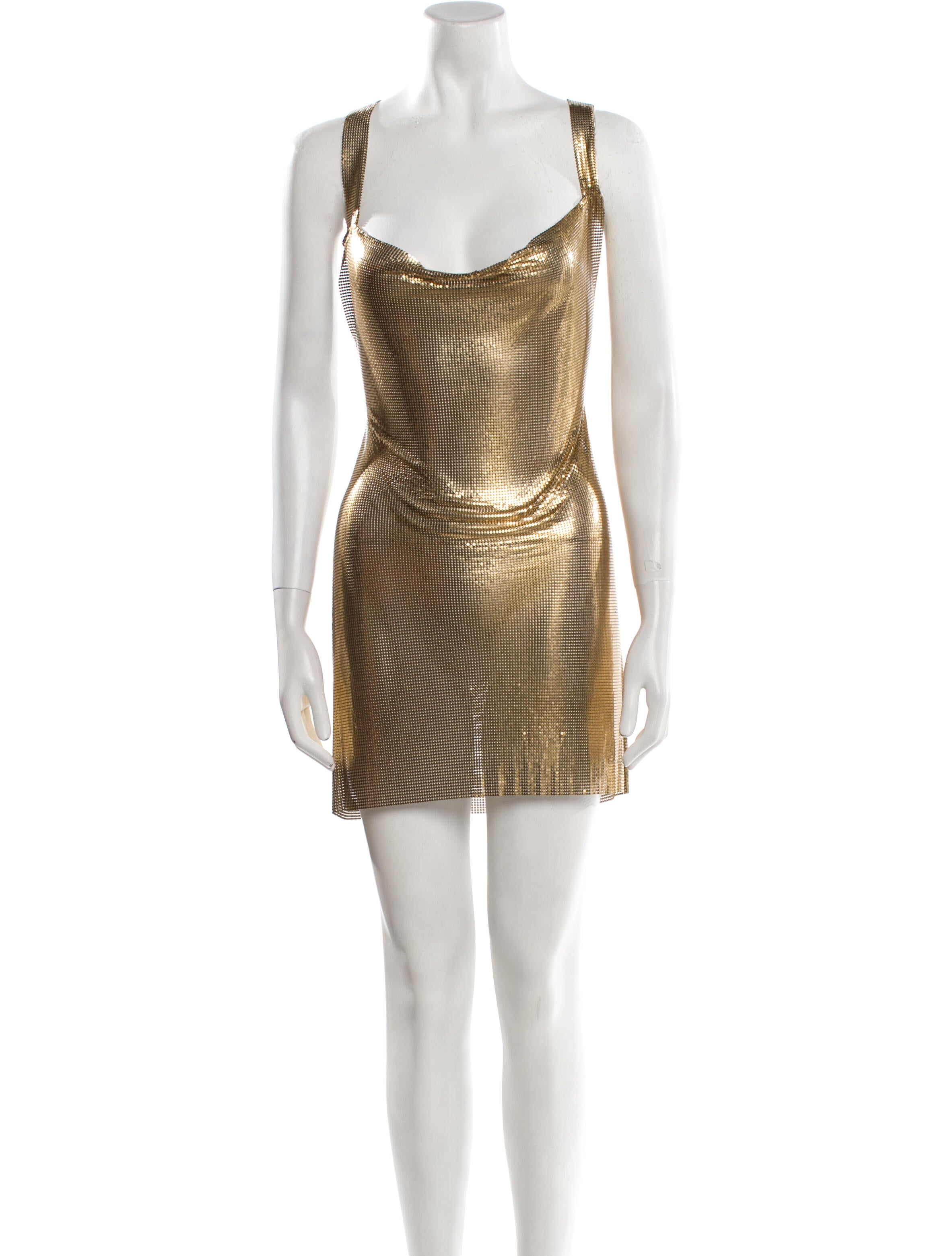 Fannie Schiavoni Houndstooth Print Mini Dress