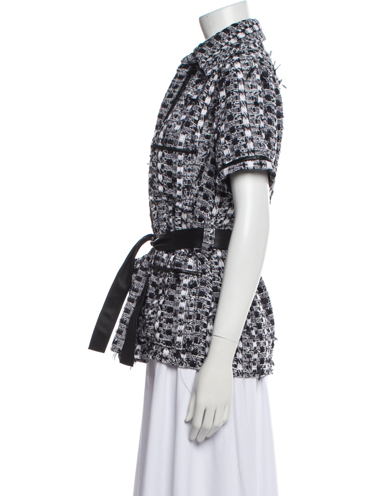 Frederick Anderson Lace Pattern Evening Jacket