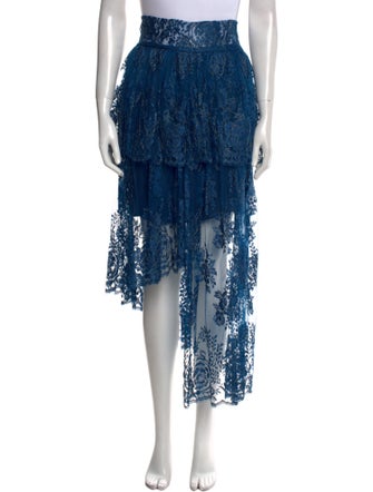 Frederick Anderson Silk Long Skirt