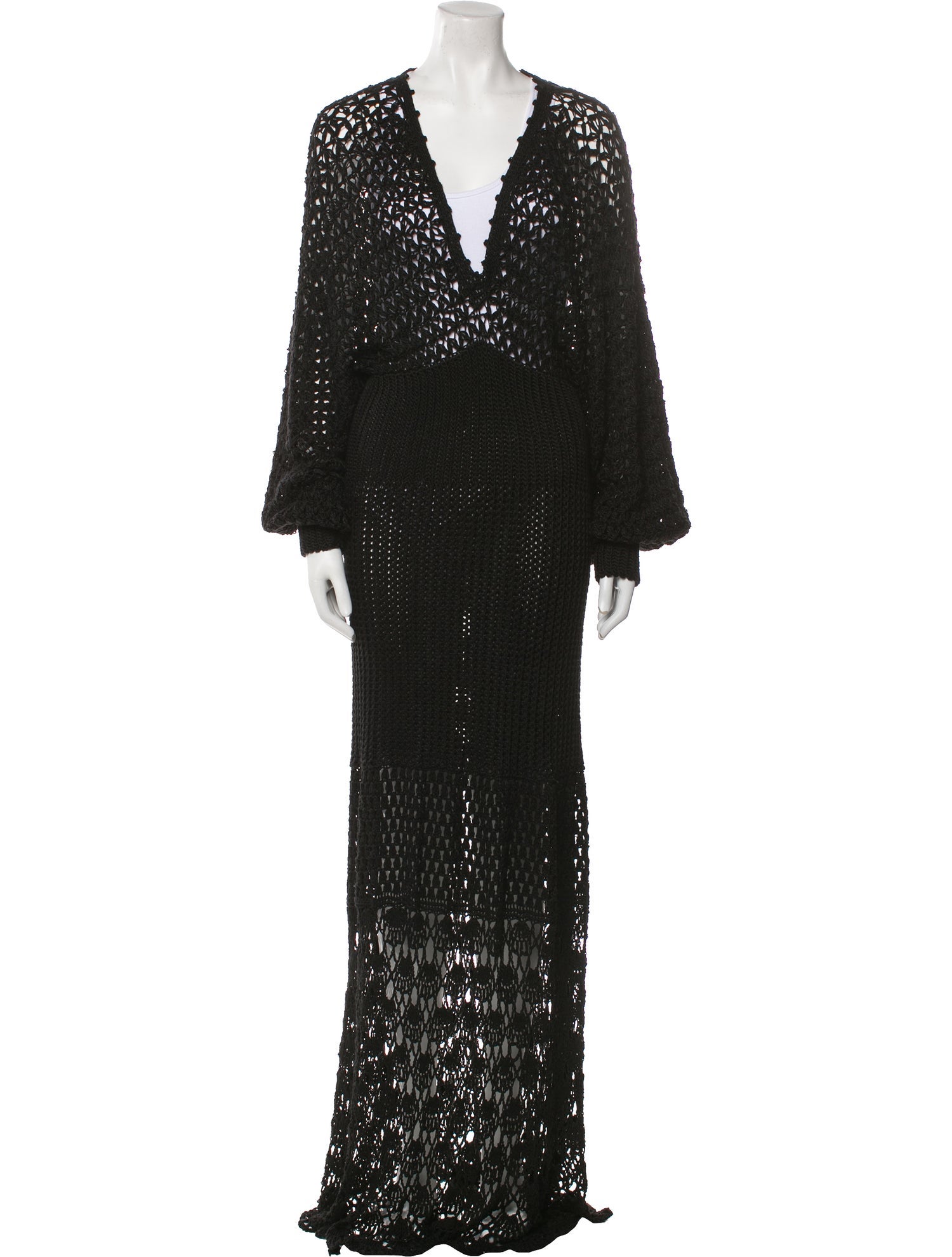 Frederick Anderson Linen Long Dress