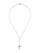 Favero 18K Diamond Cross Necklace