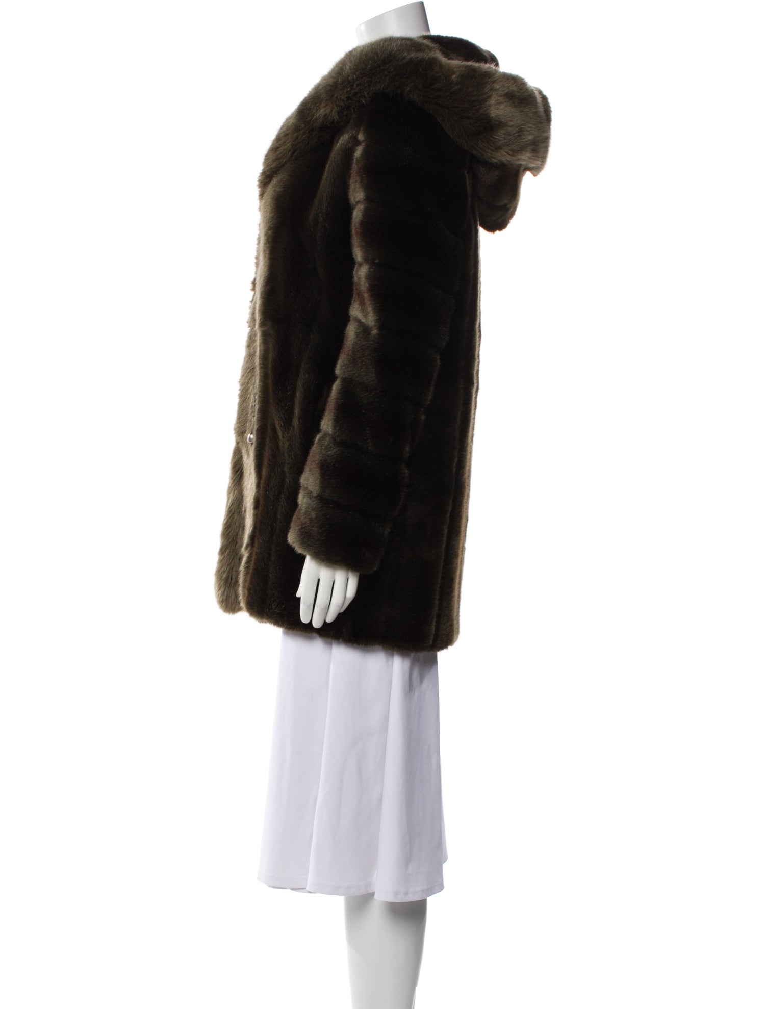 Faz Not Fur Faux Fur Coat