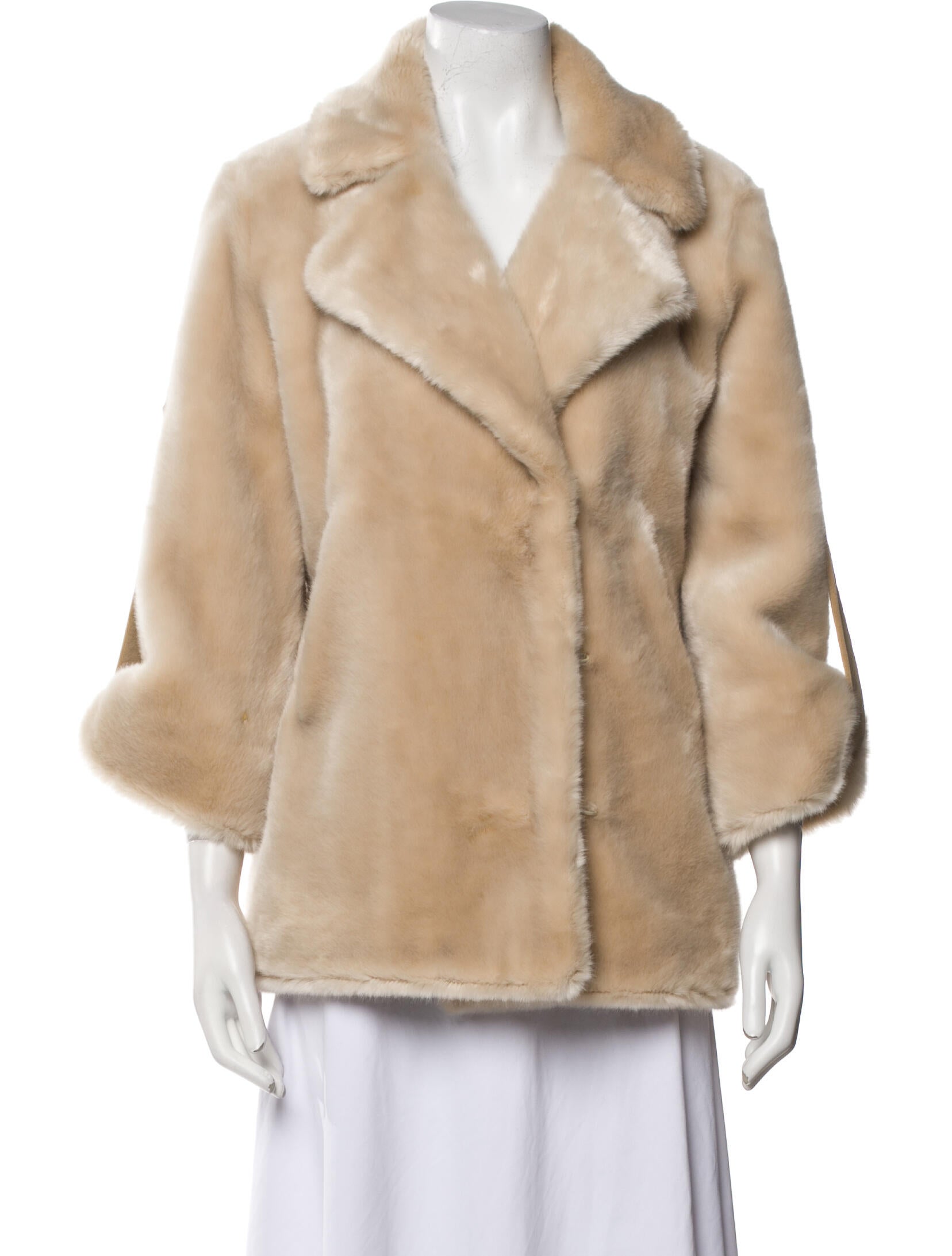 Faz Not Fur Faux Fur Faux Fur Coat