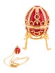 Fabergé Rosebud Egg Trinket Box & Pendant