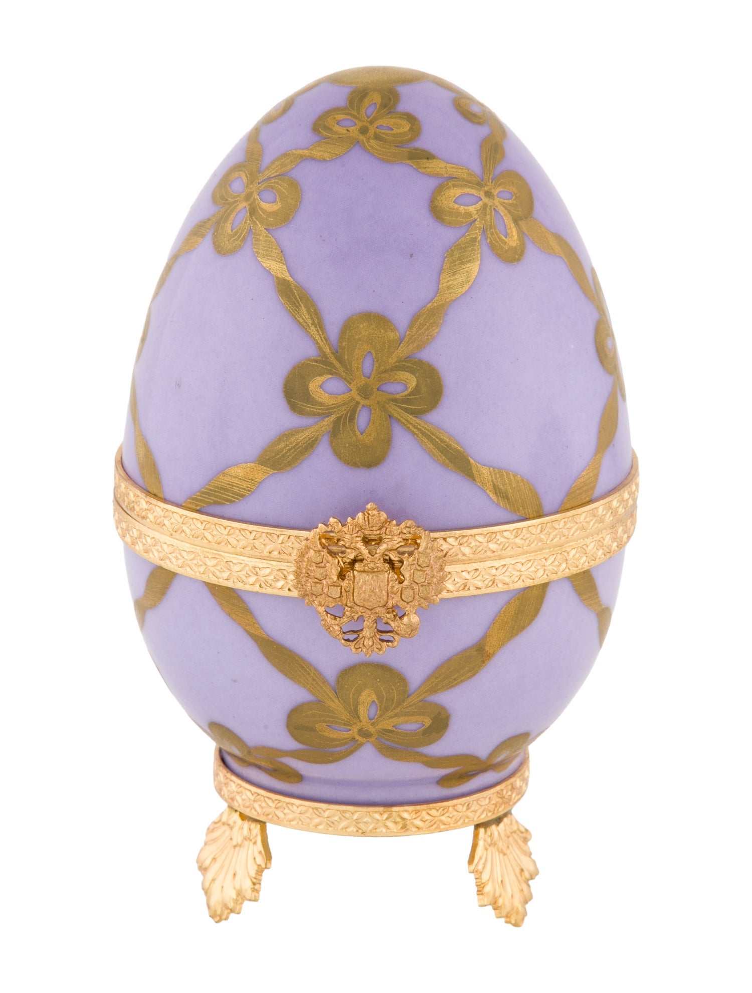 Fabergé Limoges Swan Imperial Egg