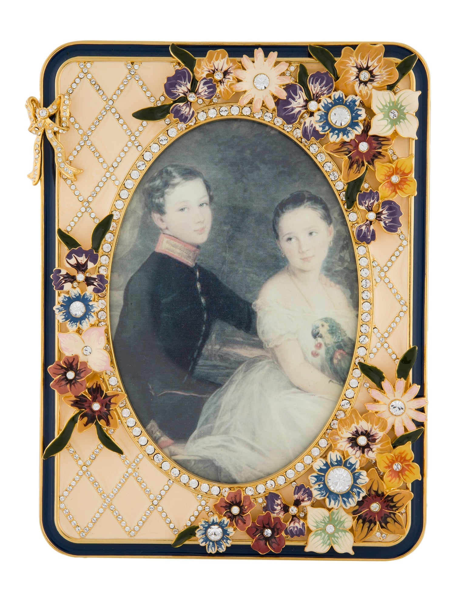 Fabergé Basket of Wild Flowers Picture Frame