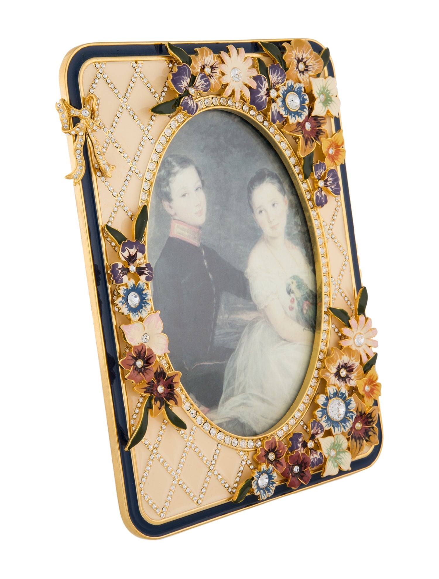 Fabergé Basket of Wild Flowers Picture Frame