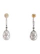 Fabergé 18K Diamond Egg Drop Earrings