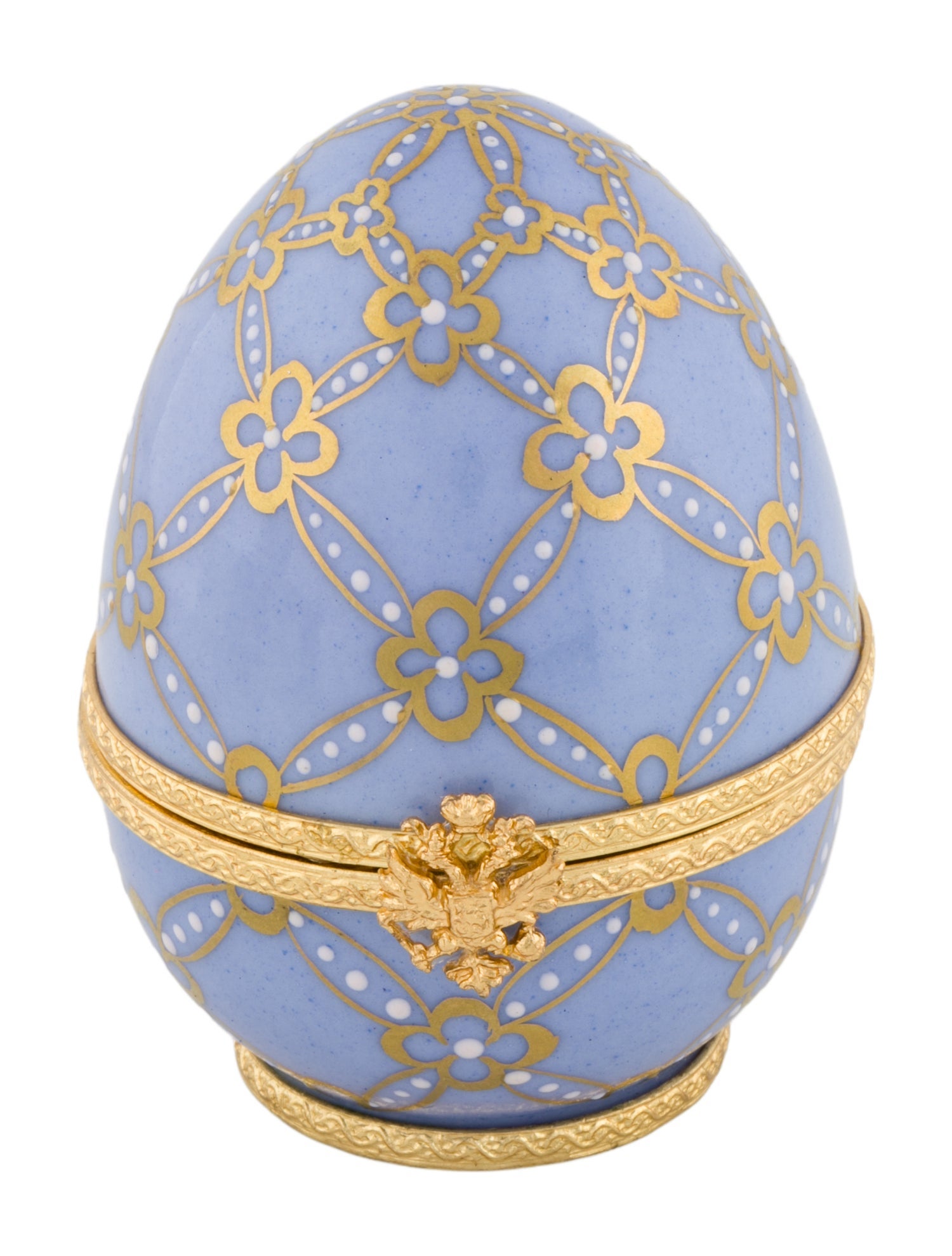 Fabergé Limoges Swan Imperial Egg