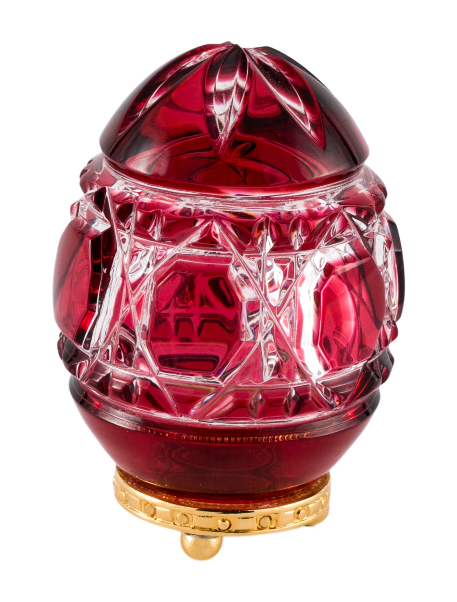 Fabergé Crystal Egg Figurine