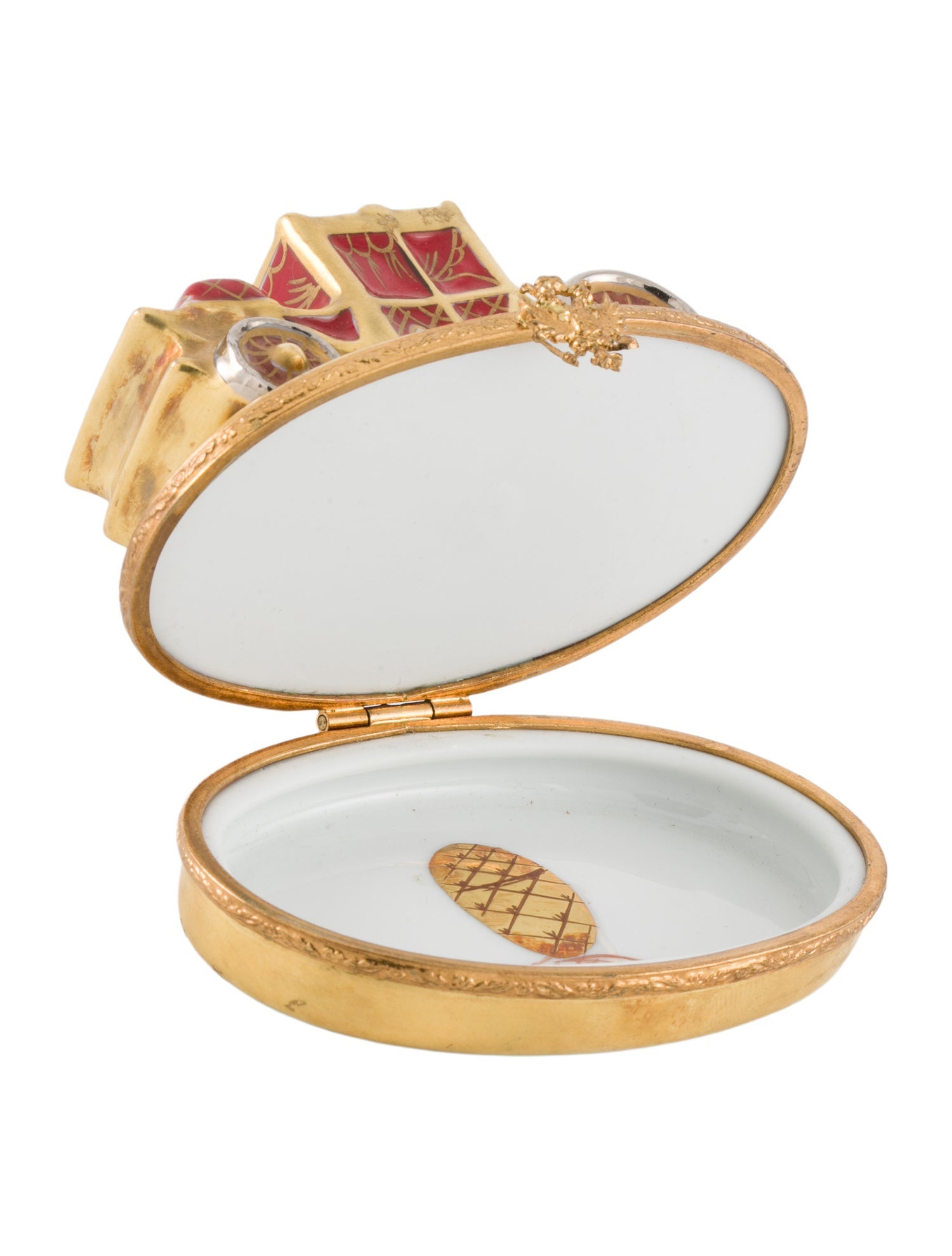 Fabergé Limoges Porcelain Royal Coach Box