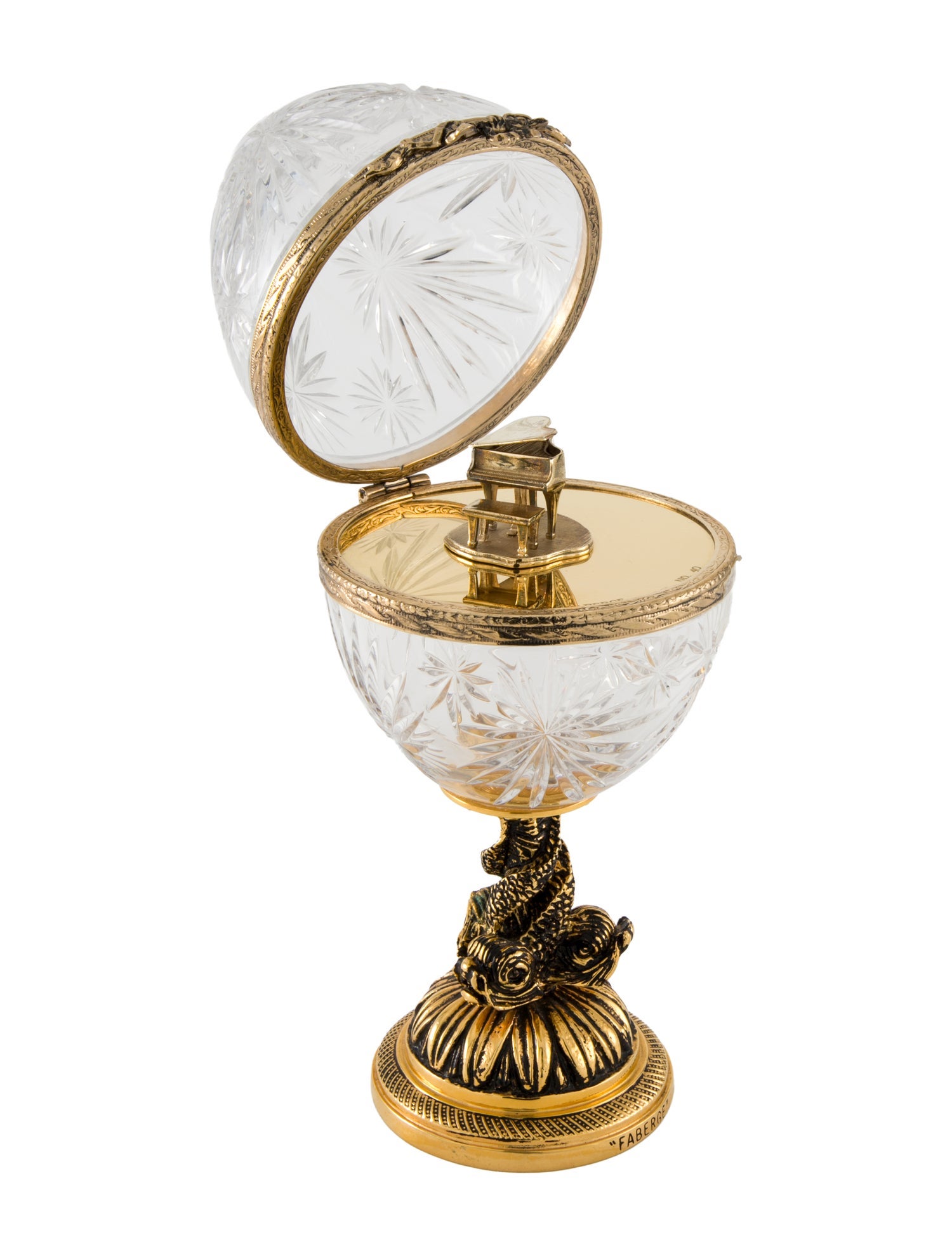 Fabergé Crystal Egg Figurine