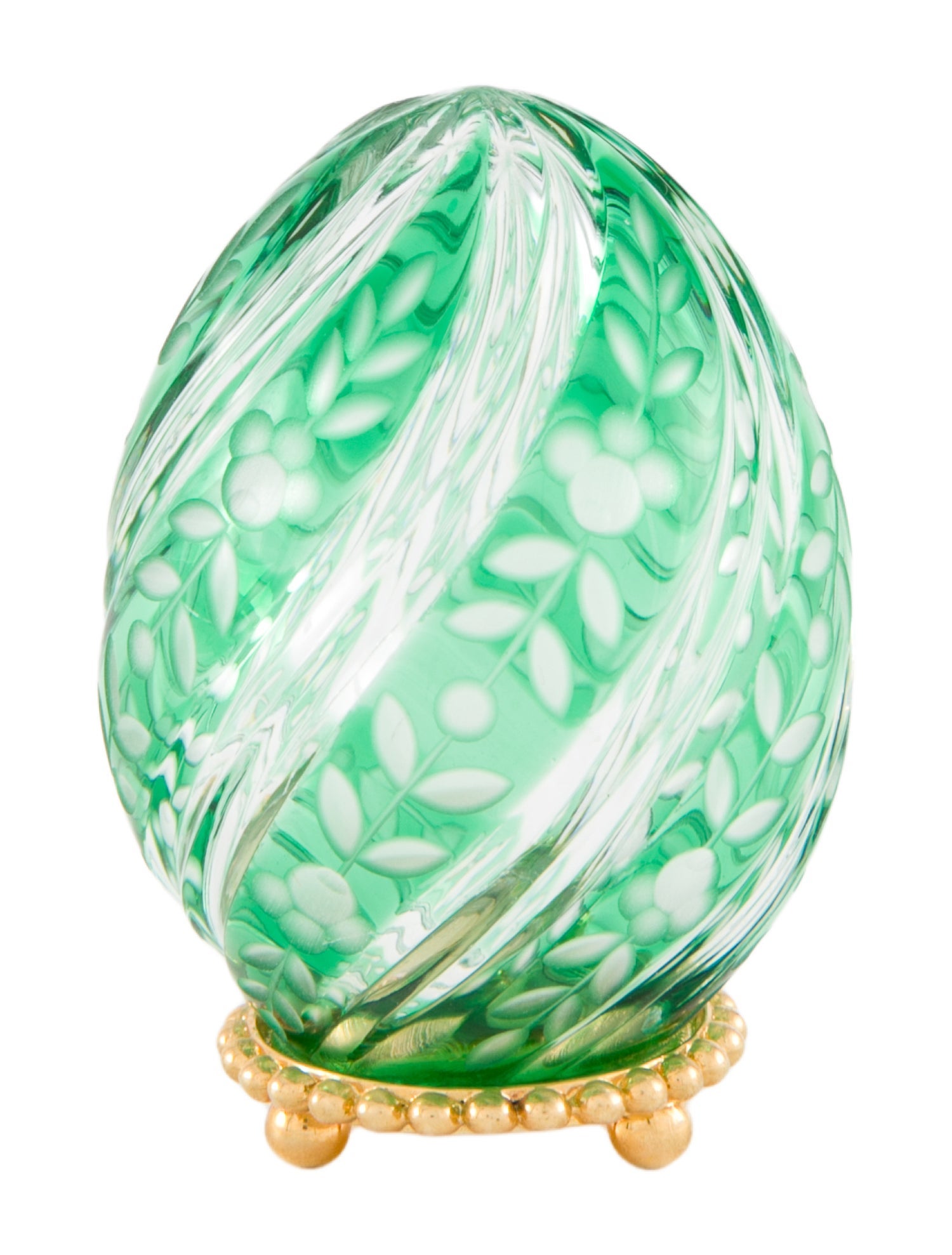 Fabergé Crystal Egg Figurine