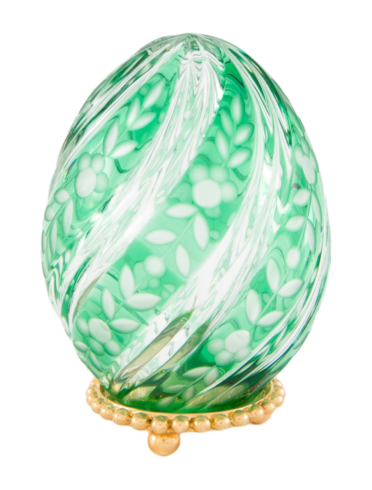 Fabergé Crystal Egg Figurine